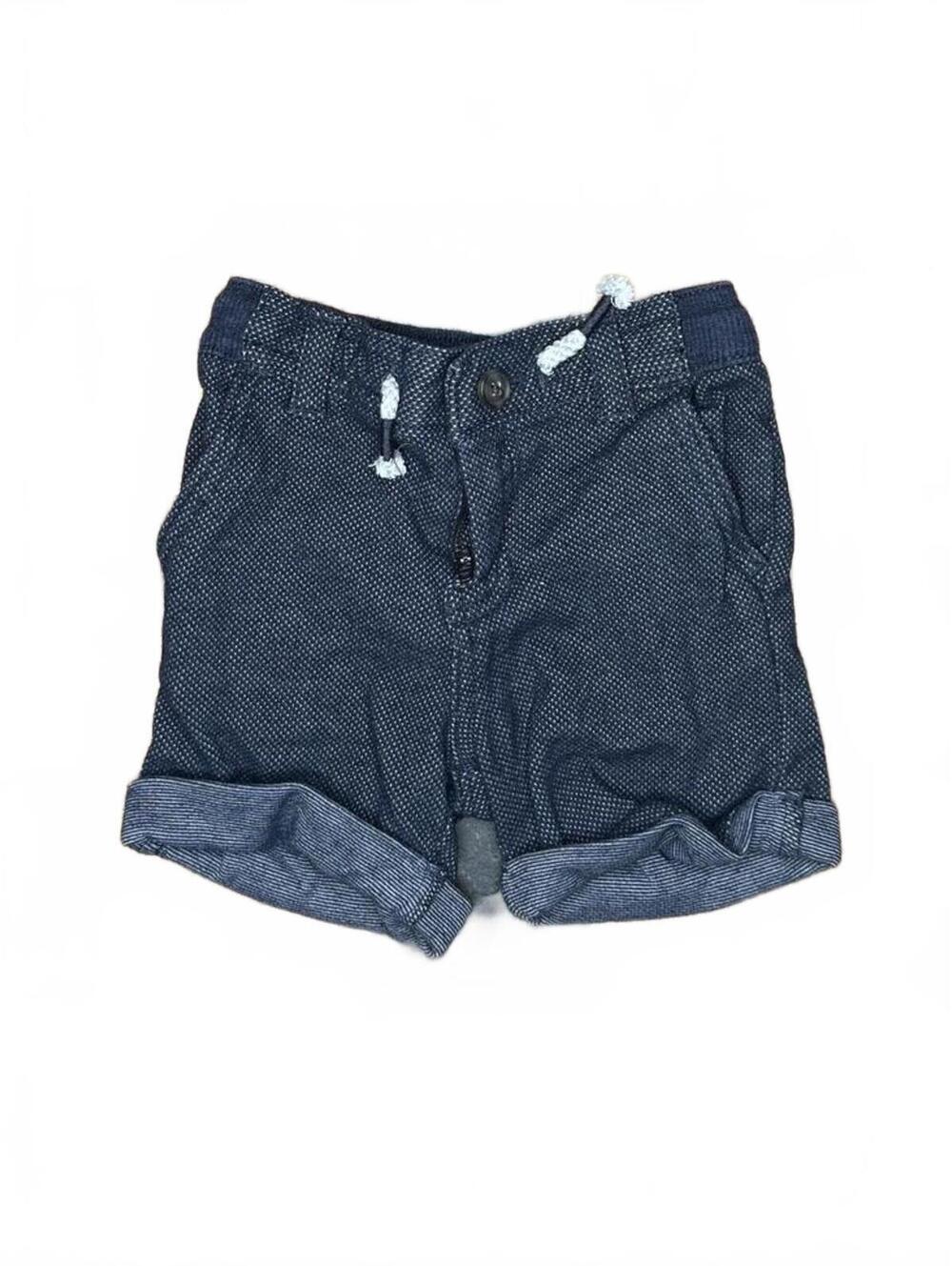 Cat & Jack Toddler Navy Blue Roll Cuff Shorts 18M